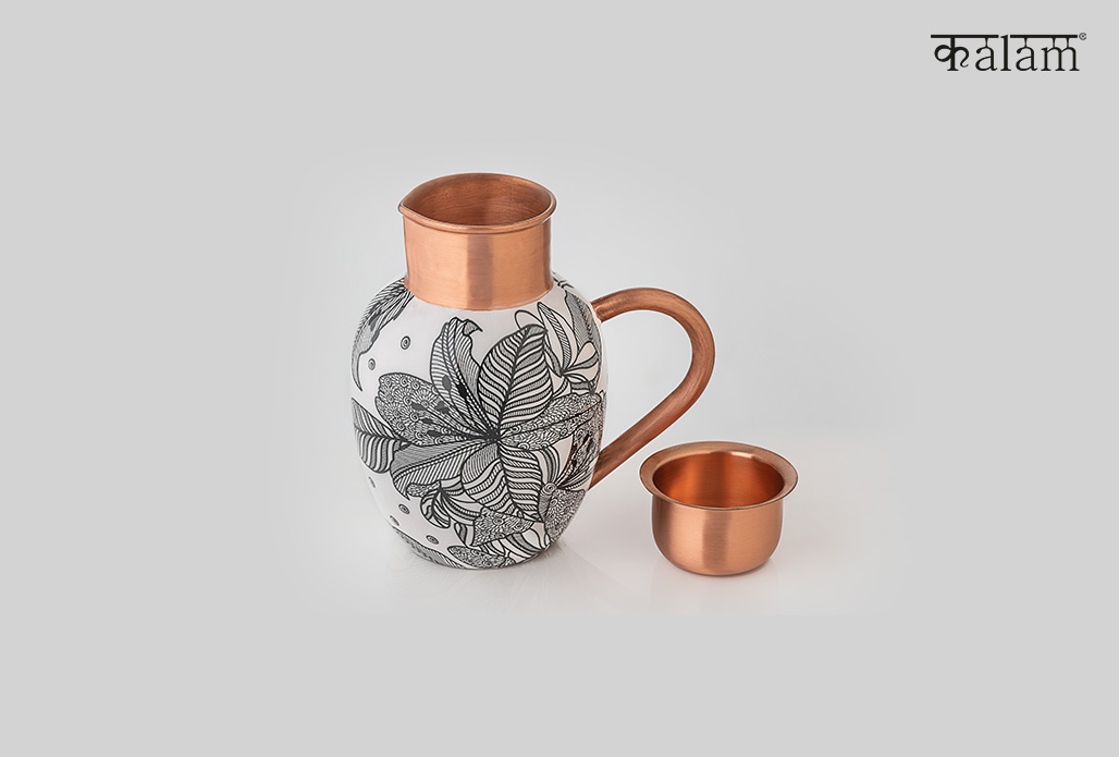 Kalam Design - Traditionally Designed Copper Jugs